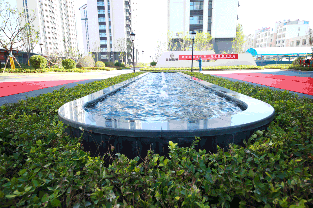 梁山龙城锦园项目进行实地观摩现场会